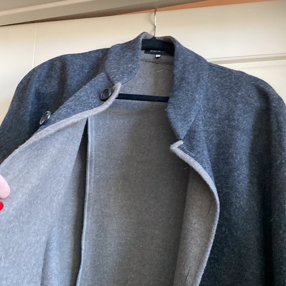 Eskandar charcoal wool jacket - Picture 3 of 5